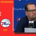 Nick Nurse Postgame Interview - Raptors vs 76ers | 2024-25 NBA Season