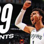 Victor Wembanyama Goes OFF For 29 PTS In Close Finish Against The Rockets! | October 26, 2024