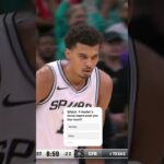 Wemby & Edey both knocking down threes 👀