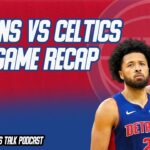 Detroit Pistons vs Boston Celtics Postgame Reactions