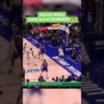 Derrick White with the REJECTION 👀