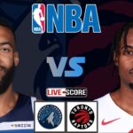 Minnesota Timberwolves vs Toronto Raptors | NBA Play by Play Live Scoreboard