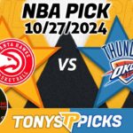 Atlanta Hawks vs. Oklahoma City Thunder Pick 10/27/24 NBA Predictions