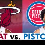 Heat vs. Pistons Live Streaming Scoreboard, Play-By-Play, Highlights | NBA League Pass Stream