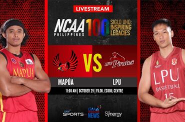 Mapúa vs LPU (Men’s Basketball) | NCAA Season 100