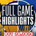 Los Angeles Lakers Vs Golden State Warriors  FULL GAME Highlights Oct 27,2024 NBA Season