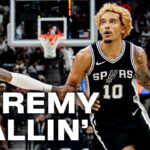 Jeremy Sochan Drops 22 POINTS vs HOU | 10.28.24