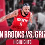 Highlights: Dillon Brooks 18 Points vs. Memphis Grizzlies 10-25-24 l Houston Rockets