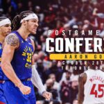 Aaron Gordon Postgame Locker Room Media vs. Raptors 🎙| 10/28/24