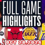 Los Angeles Lakers  Vs Chicago Bulls FULL GAME Highlights Oct 28,2024 NBA Season