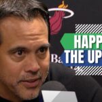 Erik Spoelstra PLEASED with Miami Heat's WIN over the Charlotte Hornets