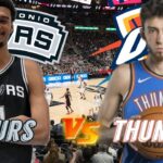 San Antonio Spurs vs Oklahoma City Thunder Live Play by Play & Scoreboard