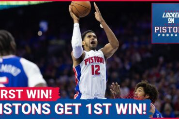 Detroit Pistons' First Win: How Veterans Sealed The Game Against Philadelphia 76ers