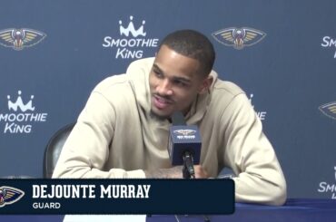 Dejounte Murray Postgame Interview | Pelicans-Raptors Postgame 11/27/2024