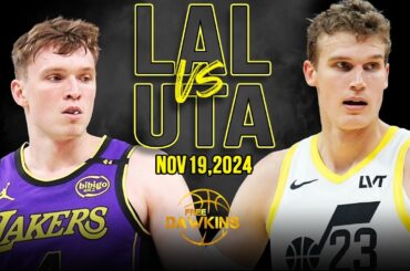 Los Angeles Lakers vs Utah Jazz Full Game Highlights | Nov 19, 2024 | FreeDawkins