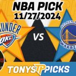 Oklahoma City Thunder vs. Golden St Warriors Pick 11/27/24 NBA Betting Tips