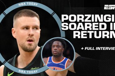 'BOOM! I'M BACK!' 💥 - Kristaps Porzingis on his RETURN to the Celtics 🔥 [FULL INTERVIEW] | NBA Today