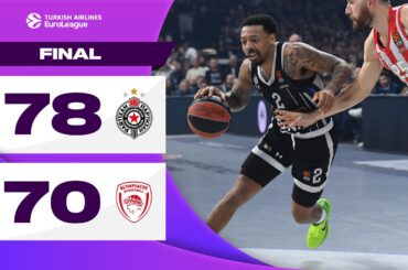 MAGICAL night in Belgrade arena | Partizan - Olympiacos | BASKETBALL HIGHLIGHTS R12 2024-25