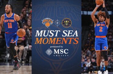 FULL Game Highlight: Knicks defeat Denver Nuggets on the road | November 25th, 2024