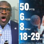 FIRST TAKE | Shannon GOES CRAZY to Wemby make NBA history with a 50-point game as Spurs beat Wizards