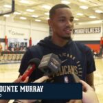 Dejounte Murray on injury, return to play | Pelicans Practice 11/26/24