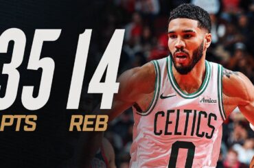 Jayson Tatum’s IMPRESSIVE DOUBLE-DOUBLE Performance in #EmiratesNBACup action! 🏆| November 29, 2024