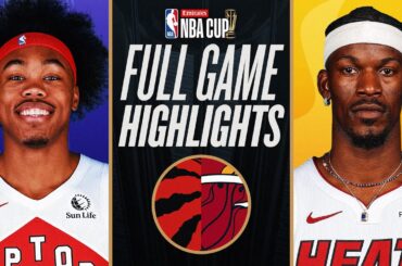 RAPTORS at HEAT | EMIRATES NBA CUP 🏆 | FULL GAME HIGHLIGHTS | November 29, 2024