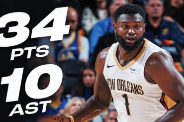 Zion Williamson's DOUBLE-DOUBLE Performance! 16 PTS In The 4th! 🔥| November 1, 2024