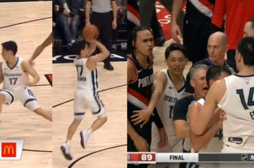 Yuki Kawamura has Portland fans hyped with crazy move then Edey gets heated after game