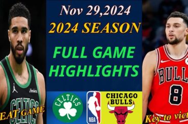 Boston Celtics vs Chicago Bulls Full Game 1st-Qtr  Nov 29, 2024 | NBA TODAY