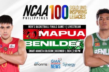 Mapúa vs Benilde (Men’s Basketball) | NCAA Season 100 - Replay