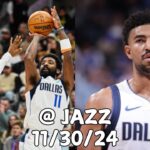 Dallas Mavericks Team Highlights vs the Jazz (11.30.2024)