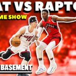 Miami Heat vs Toronto Raptors Postgame Show | The Basement Sports Network