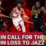 Curtain Call For The Chicago Bulls In Loss To Utah Jazz