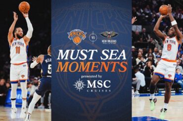 FULL Game Highlight: Knicks defeat New Orleans Pelicans at home | December 1st, 2024