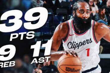 James Harden SHOWS OUT vs The Nuggets! 😤| December 1, 2024