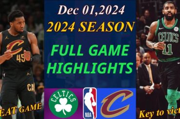 Boston Celtics vs Cleveland Cavaliers  Full Game Dec 1,2024 | TODAY
