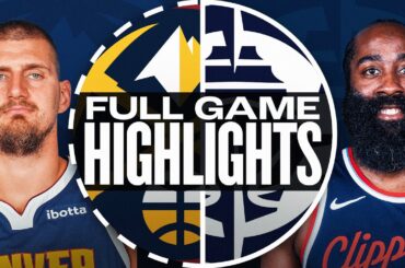 NUGGETS at CLIPPERS | FULL GAME HIGHLIGHTS | December 1, 2024
