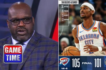 NBA GameTime | Thunder prove they're the best in the West - Shaq on Shai & OKC defeating Warriors