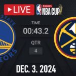 NBA LIVE! Golden State Warriors vs Denver Nuggets | EMIRATES NBA CUP 2024 | December 3, 2024