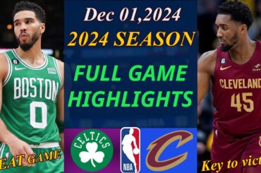 Boston Celtics vs Cleveland Cavaliers  Full Game 1st-Qtr Dec 1,2024 | NBA TODAY | NBA Highlights