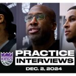 Keegan Murray, DeMar DeRozan & Coach Brown | Post-Practice Interviews 12.02.24