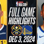 WARRIORS vs NUGGETS FULL GAME HIGHLIGHTS DECEMBER 3, 2024 EMIRATES NBA CUP 🏆 FULL HIGHLIGHTS 2K25