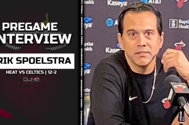 Spoelstra: Derrick White BLOCKED EVERYONE at Team USA Practices | Celtics vs Heat Pregame