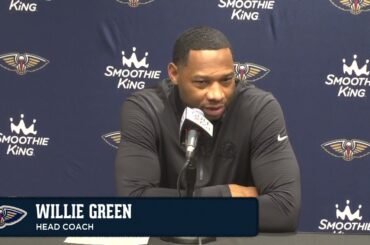 Willie Green recaps loss | Pelicans-Hawks Postgame 12/2/2024