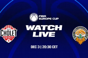 Cholet Basket v ESSM Le Portel | Full Basketball Game | FIBA Europe Cup 2024-25