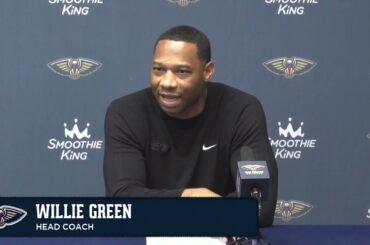 Willie Green Postgame Interview | Pelicans-Raptors Postgame 11/27/2024