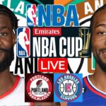 LIVE: PORTLAND TRAIL BLAZERS vs LOS ANGELES CLIPPERS | NBA | PLAY BY PLAY | SCOREBOARD