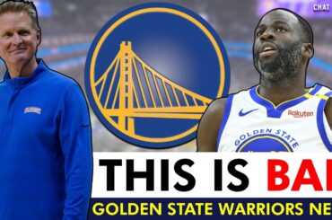 Golden State Warriors Get A TRIPLE DOSE Of BAD NEWS