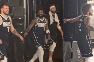 Luka Doncic, Irving & the Mavericks GO WILD Immediately after a Big Win vs Memphis Grizzlies